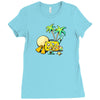 summer beach Ladies Fitted T-Shirt