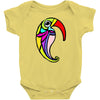 color bird Baby Bodysuit
