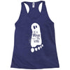 eat drink and be scary Racerback Tank