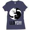 lloyd (2) Ladies Fitted T-Shirt