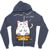 purrfect fit Zipper Hoodie