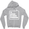 i'd rather be doing gymkhana Zipper Hoodie