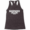 Backpacker Explore The World Racerback Tank