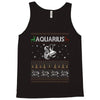 aquarius christmas ugly sweater Tank Top