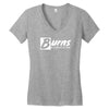 burns london new Women's V-Neck T-Shirt