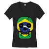 brazil till i die Women's V-Neck T-Shirt