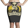 nightmare   scroll Pencil Skirts