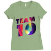 team 10 Ladies Fitted T-Shirt