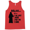 i'm just here for the cake Tank Top