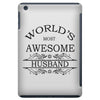 world's most amazing husband greeting iPad Mini