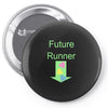 future runner Pin-back button