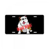 bad dog License Plate