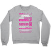 quens are born in april Crewneck Sweatshirt