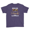 march  girl is a perfect combination of princess and warrior Youth Tee