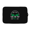 life is short take the trip buy the shoe Laptop sleeve