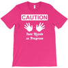 caution! jazz handsfunny jazz dance comic boogie camp trumpet T-Shirt