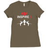 inspire one Ladies Fitted T-Shirt