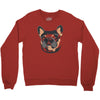 blue and tan frenchie Crewneck Sweatshirt