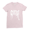 XXXTENTACION Revenge Kill white logo Ladies Fitted T-Shirt
