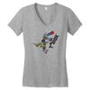 t'rex Women's V-Neck T-Shirt