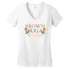 Brown Suga Babe Women's V-Neck T-Shirt