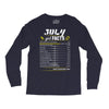 July Girl Facts Cancer Long Sleeve Shirts