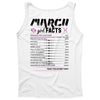 March Girl Facts Pisces Tank Top