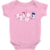 vowel party time Baby Onesie