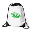 vegan 2 Drawstring Bags