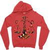 ethnic libra Zipper Hoodie