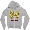 pie fighter Zipper Hoodie