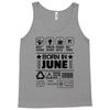 Born In June Tank Top