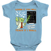Learn it You Will Teach it i Shall Baby Bodysuit