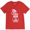 proud mom senior 2018 .. V-Neck Tee