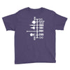 spaceship timeline funny  sci fi star retro wars trek joke cool Youth Tee