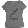 tunic for heroes Women's Triblend Scoop T-shirt