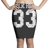 polk high Pencil Skirts