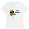 cool beans V-Neck Tee