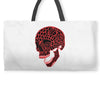 geometric skull Weekender Totes