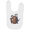 ded, dead, and deadly Baby Bibs
