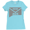 message Ladies Fitted T-Shirt
