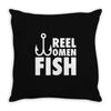 reel legend funn Throw Pillow