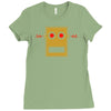 lmfao robot head Ladies Fitted T-Shirt