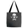 rock skull Tote Bags
