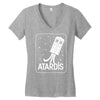 atardis doctor who Women's V-Neck T-Shirt