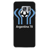 argentina 78 world cup 1978 retro football Samsung Galaxy S7 Case