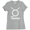 taurus zodiac Ladies Fitted T-Shirt
