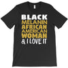 melanin african american woman T-Shirt