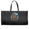 polygon bear graphic Weekender Totes