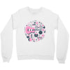 pop heart Crewneck Sweatshirt